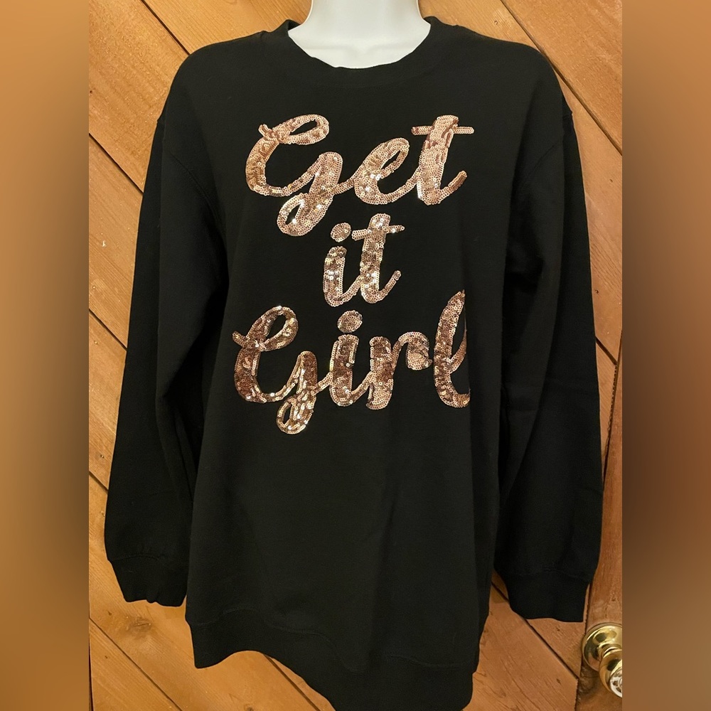 Get It Girl Sequin Sweater